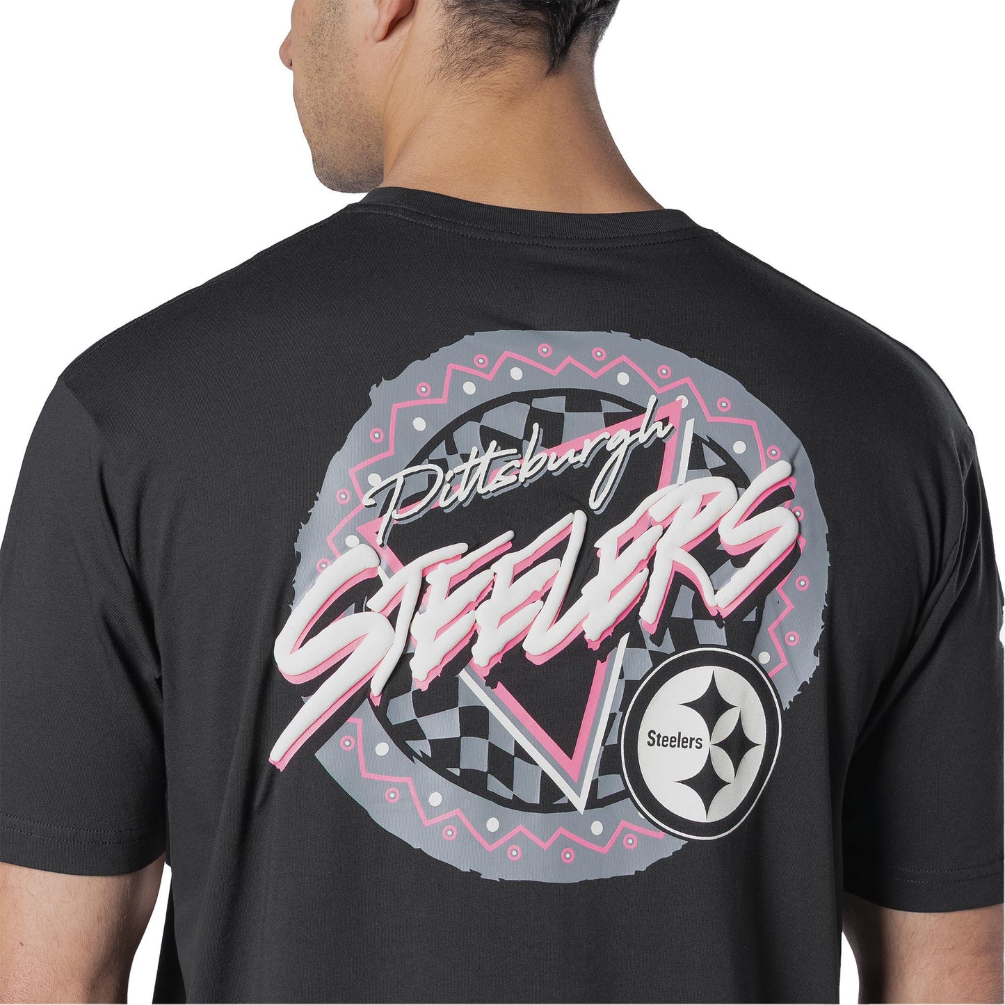 New Era Pittsburgh Steelers Retro Glow Tee