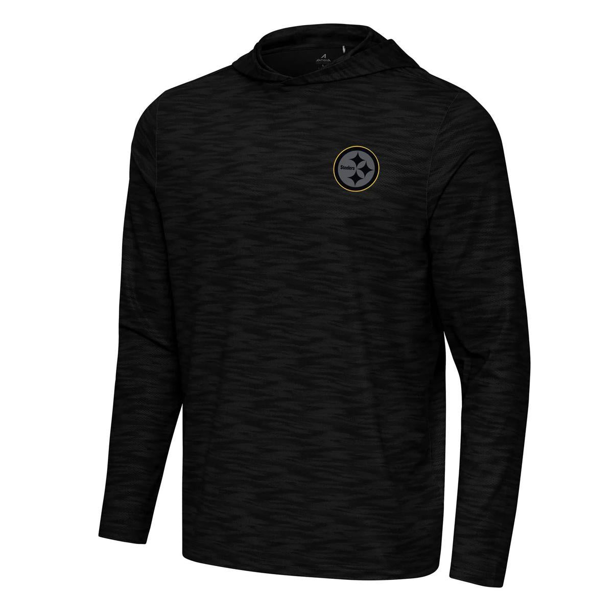 Pittsburgh Steelers Antigua Men's Swell Long Sleeve Sweatshirt