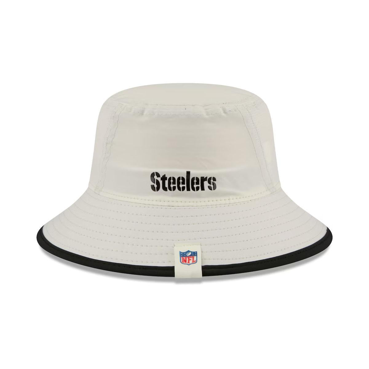 Pittsburgh Steelers 2026 NFL Training Camp Cream/Black Sport Bucket Hat