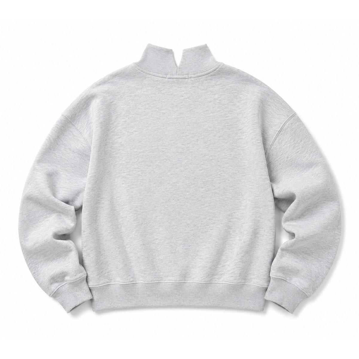 Pittsburgh Steelers Relay Grey Vantage ’47 Women's Mock Neck Pullover