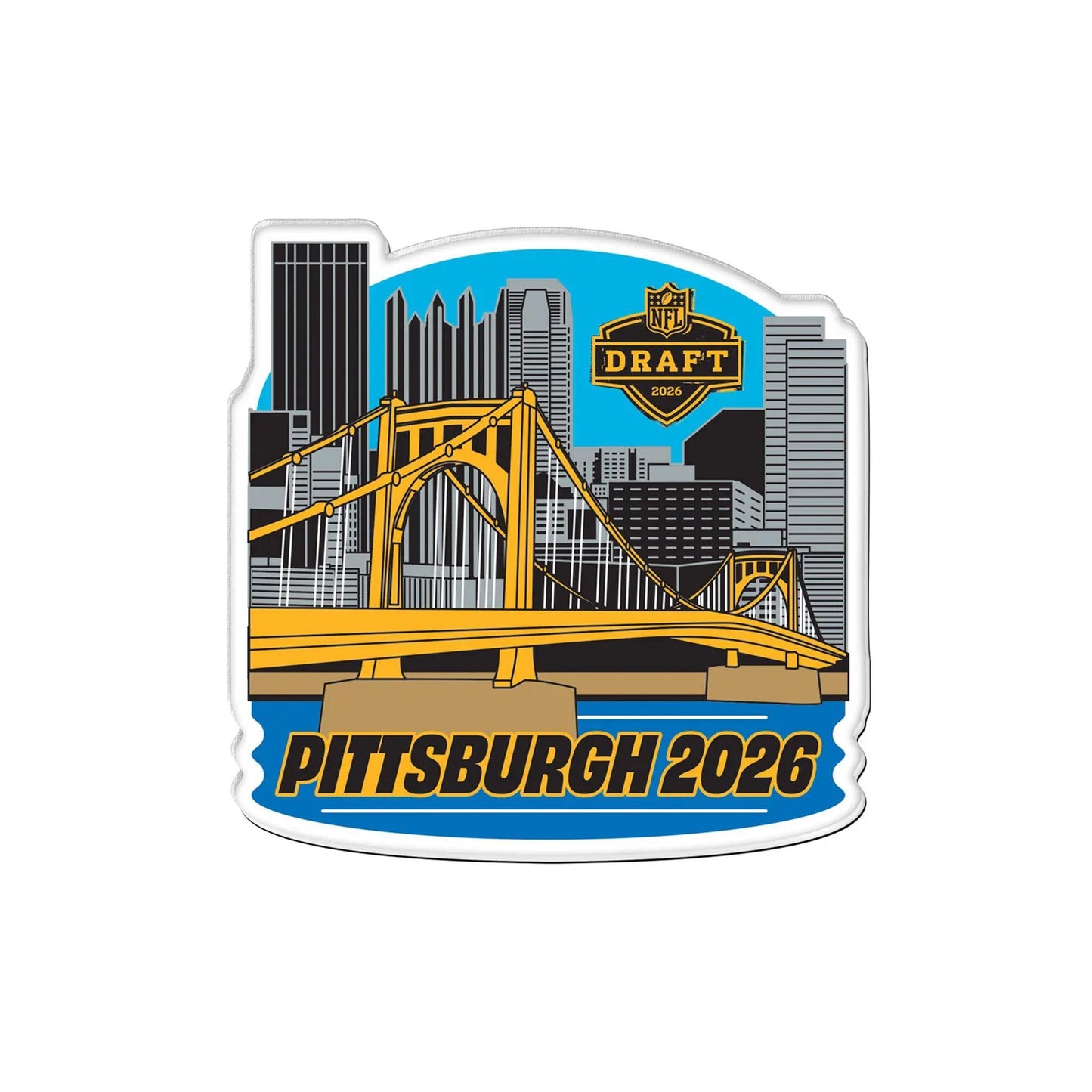 NFL Draft Bridge Premium Acrylic Magnet