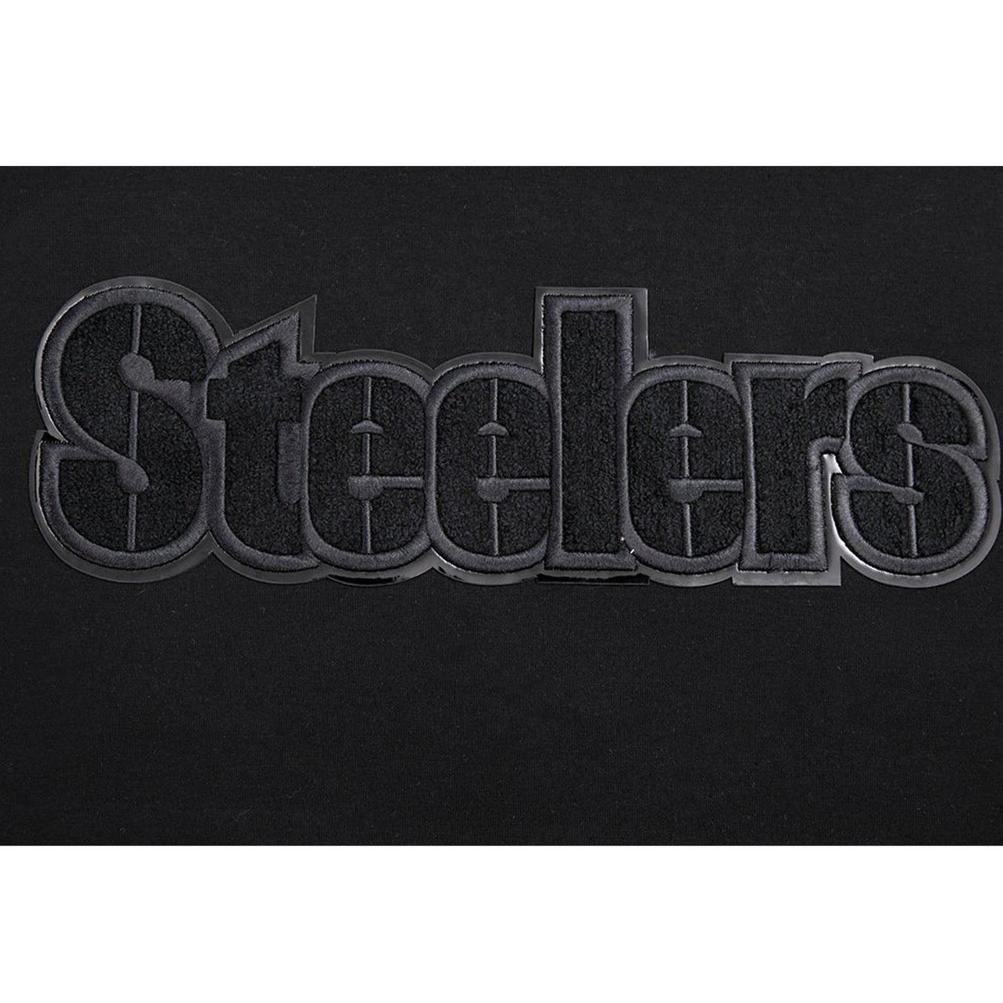 Pittsburgh Steelers Pro Standard Men's Blackout Pullover Hoodie