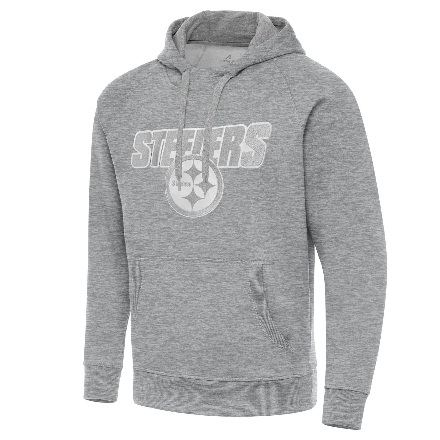 Pittsburgh Steelers Victory Grey Pullover Hood