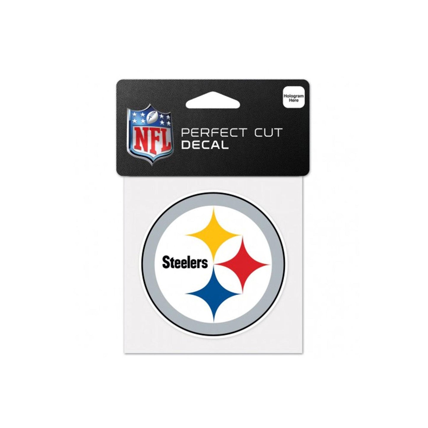 Pittsburgh Steelers 4"x4" Logo Auto Decal