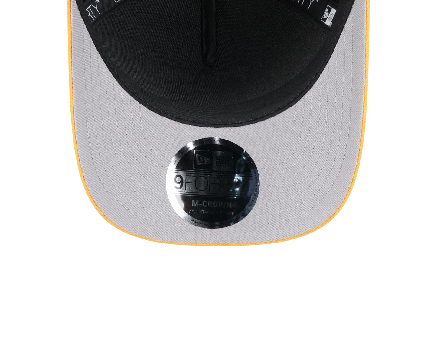 Pittsburgh Steelers 2025 Black Draft 9FORTY M-Crown Adjustable Hat