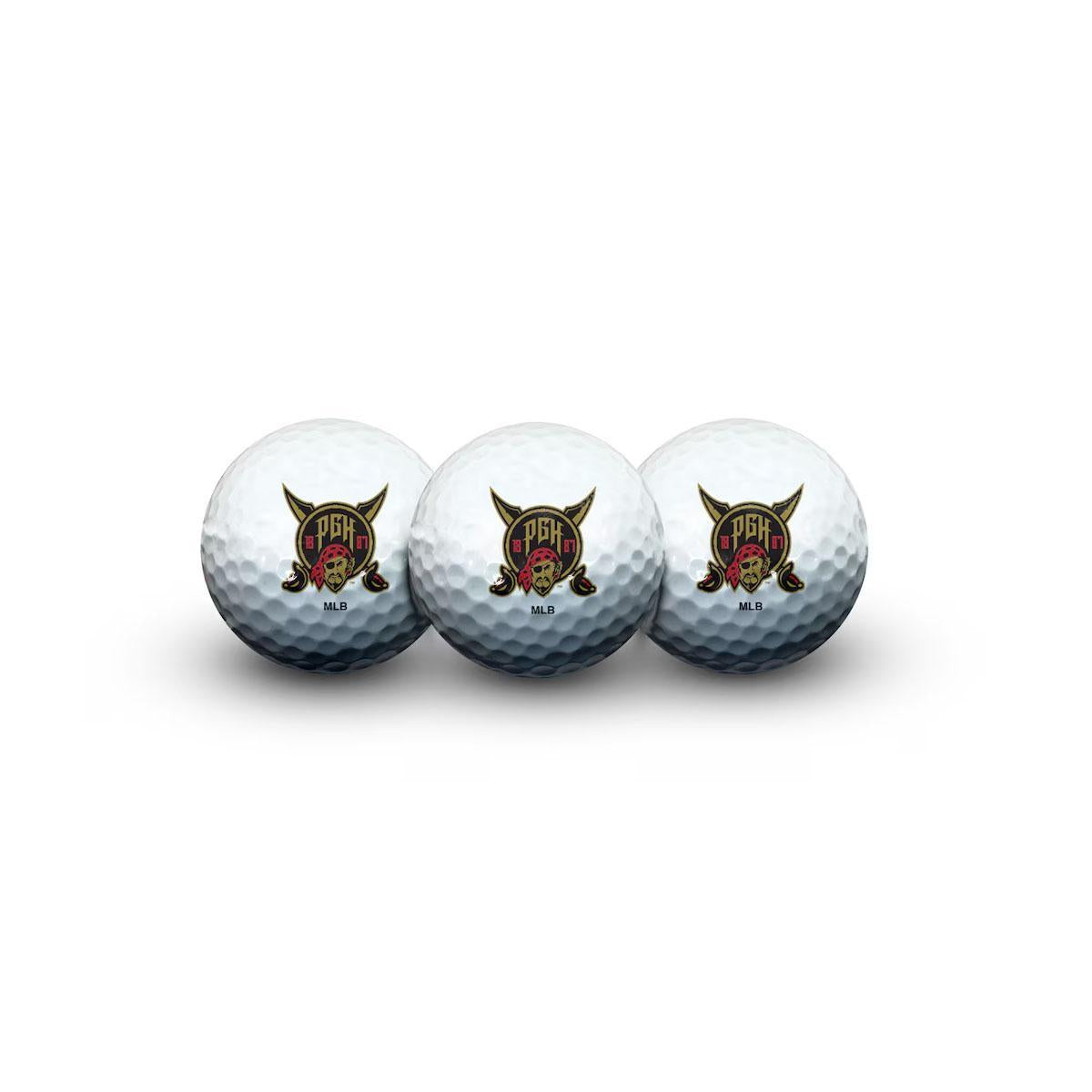 Pittsburgh Pirates WinCraft 2026 City Connect 3-Pack Golf Ball Set
