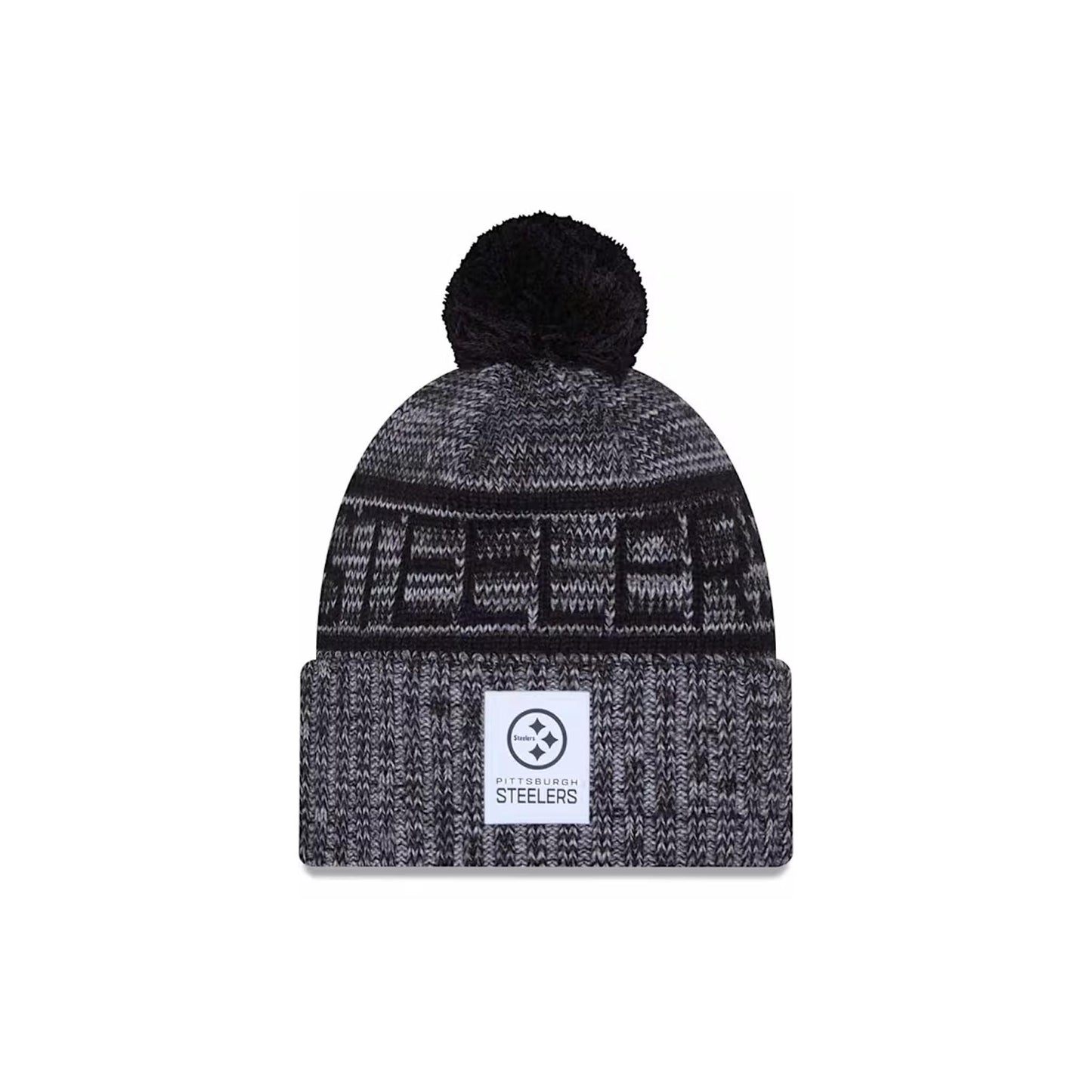 Pittsburgh Steelers Grey 2025 NFL Sideline Cold Weather Sport Mens Knit Hat