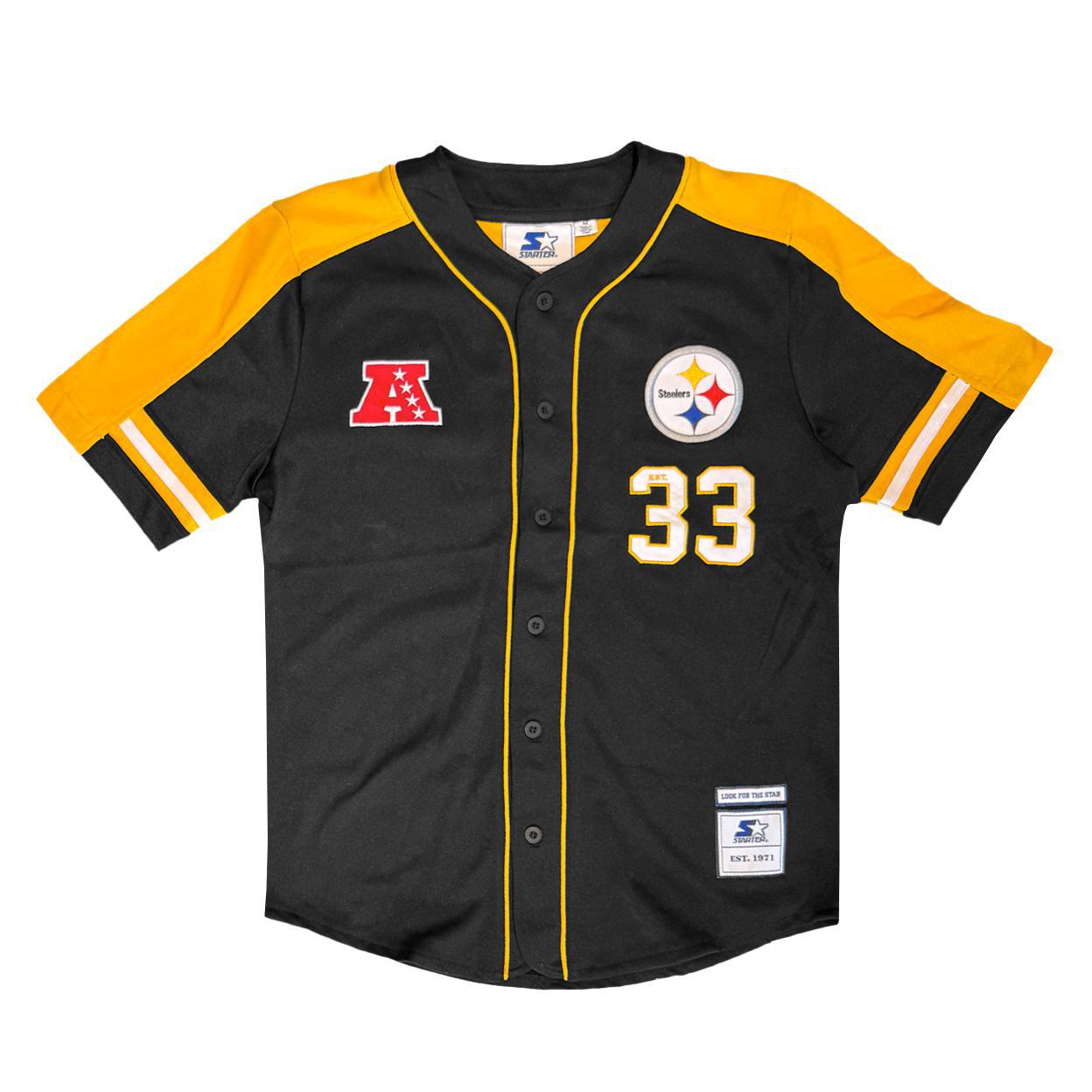 Pittsburgh Steelers Starter Button Down Jersey