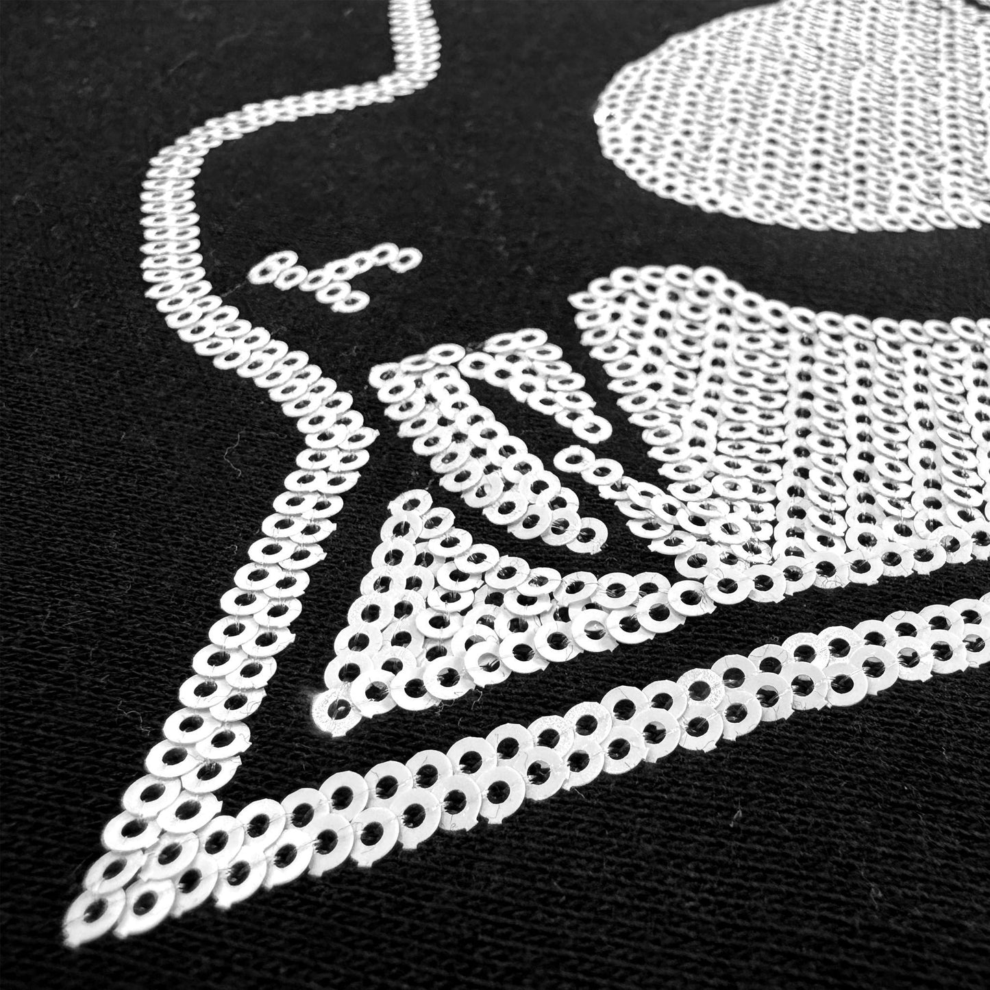 Pittsburgh Penguins Women's Sequin Logo Top