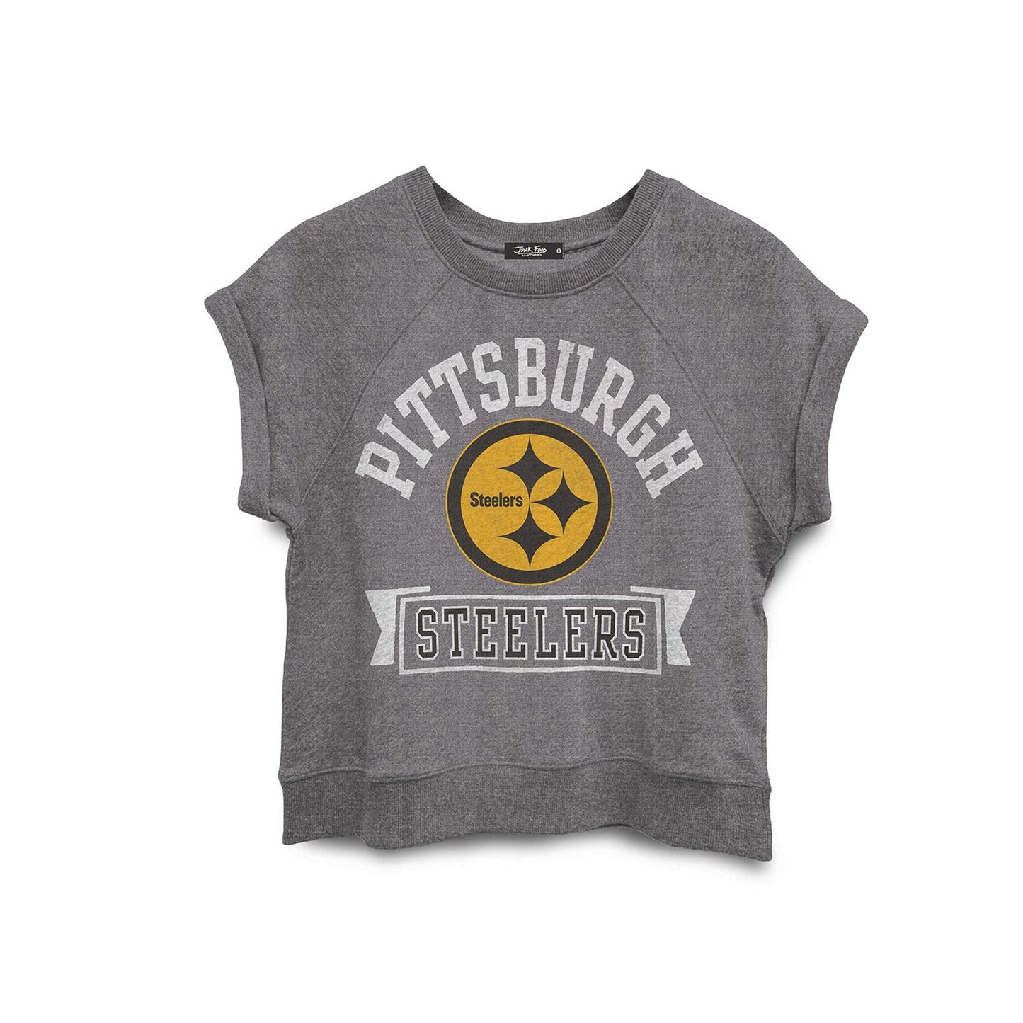 Pittsburgh Steelers Women's Raglan Muscle Tee