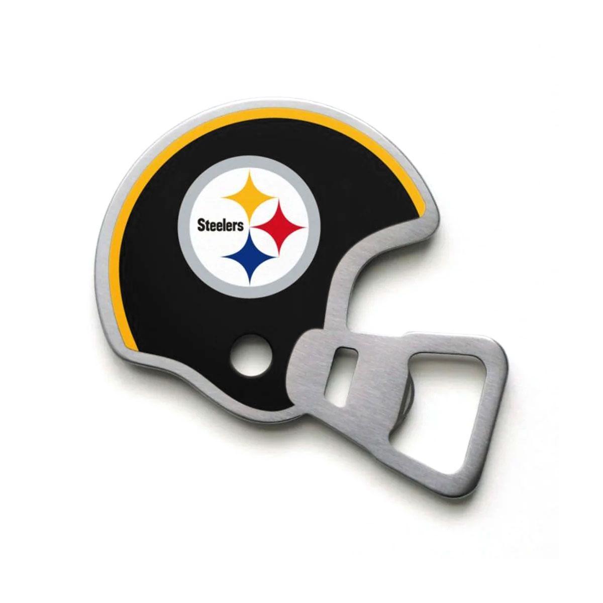 Pittsburgh Steelers Helmet Magnetic Stainless Steel Bottle Opener