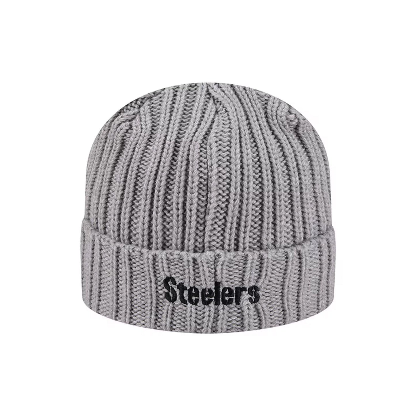 Pittsburgh Steelers New Era Knit Hat with Visor