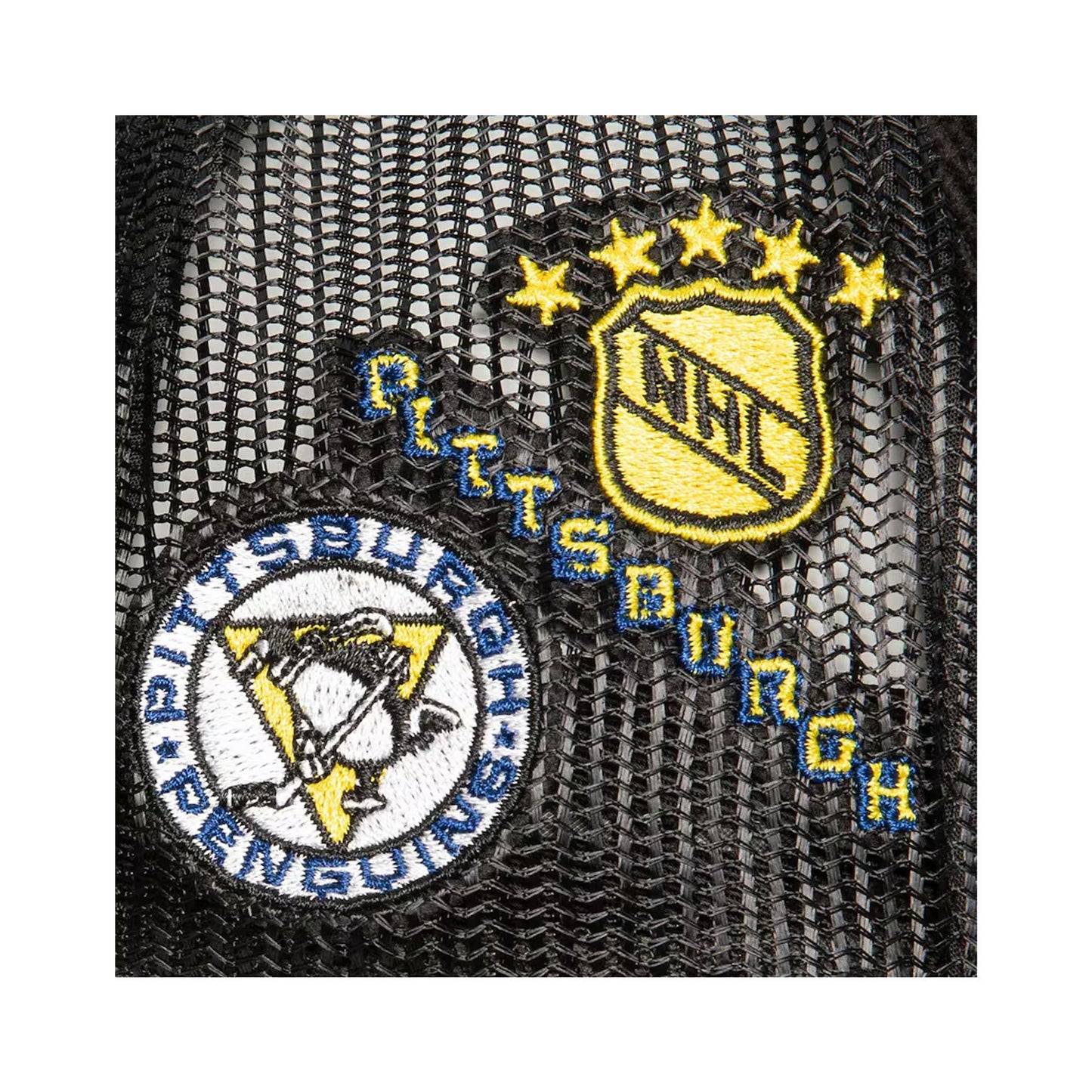 Pittsburgh Penguins Times Up Classic Script Cord Trucker Adjustable Hat