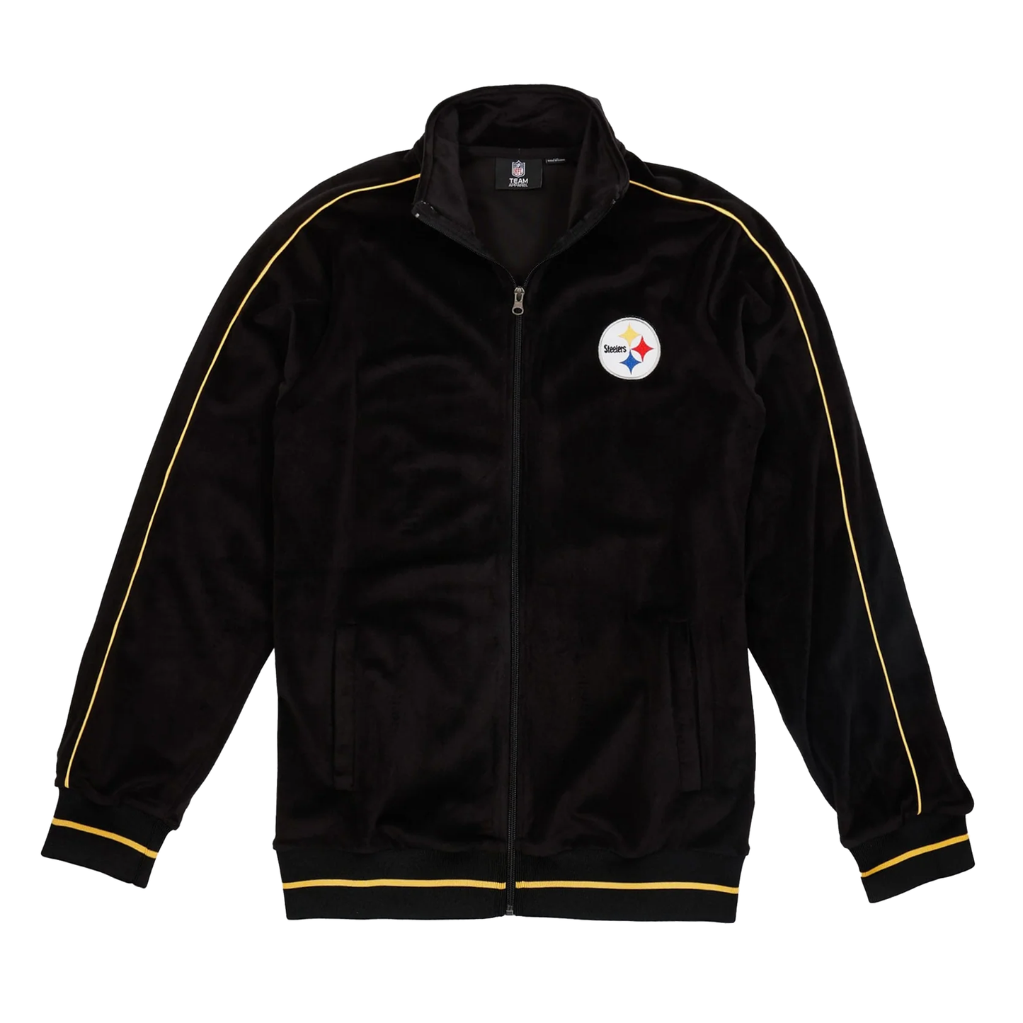 Pittsburgh Steelers Velour Zip Up Top