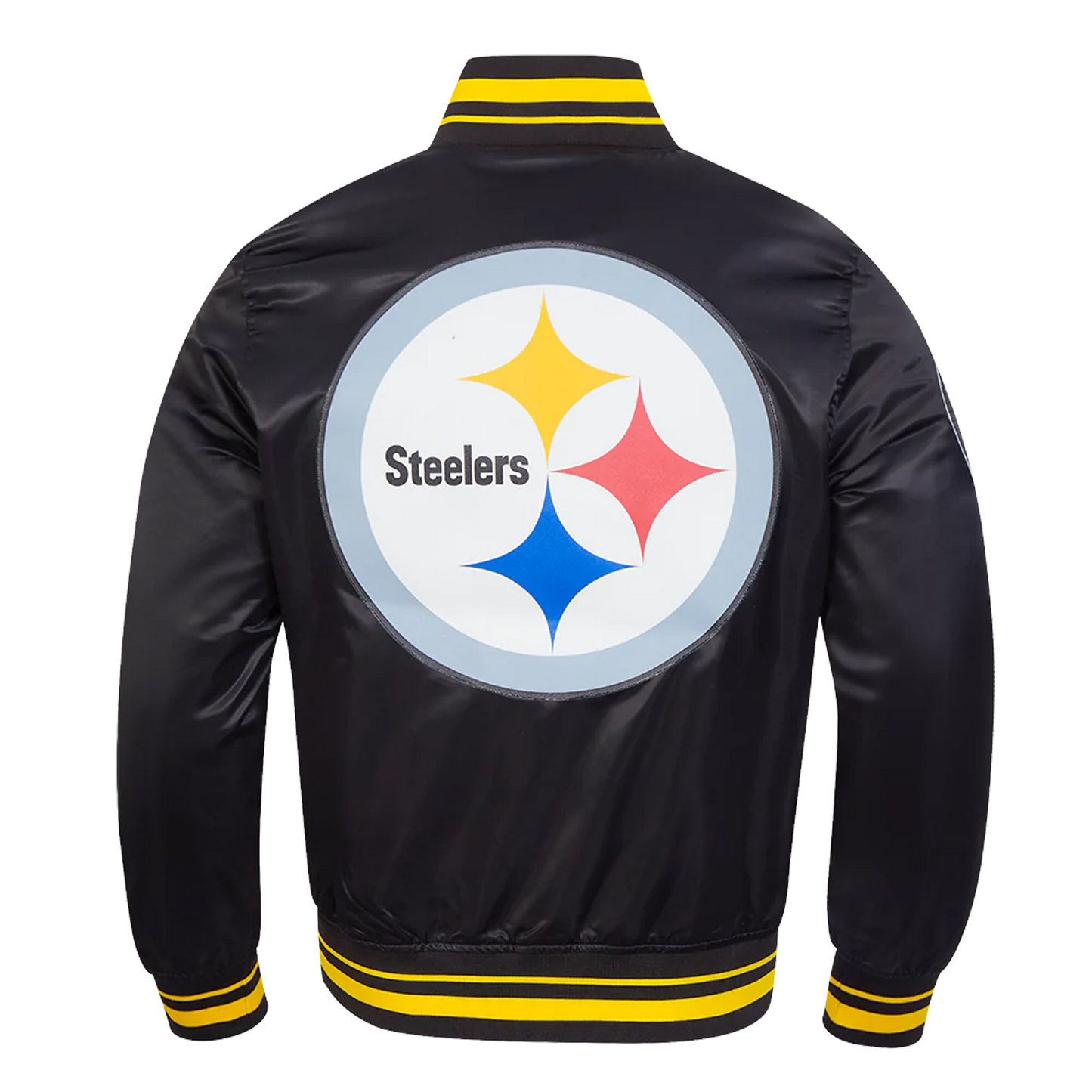 Pittsburgh Steelers Script Tail Satin Jacket