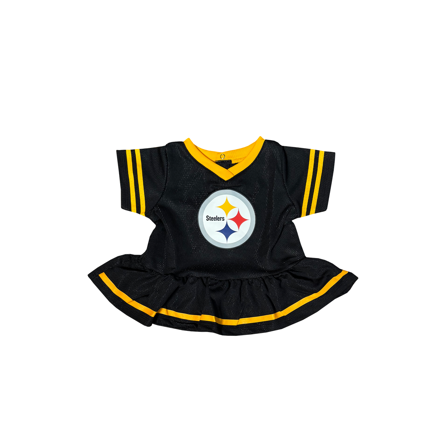 Baby Girls Pittsburgh Steelers Cheerleader Dress and Diaper Cover Set