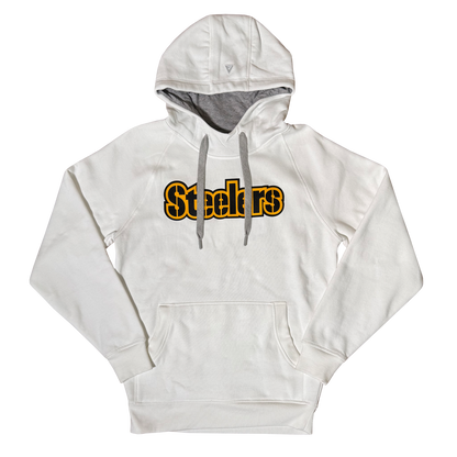 Antigua Pittsburgh Steelers Wordmark Hoodie