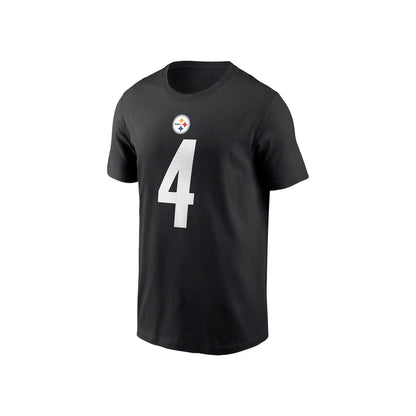 DK Metcalf Pittsburgh Steelers Nike Name & Number Tee