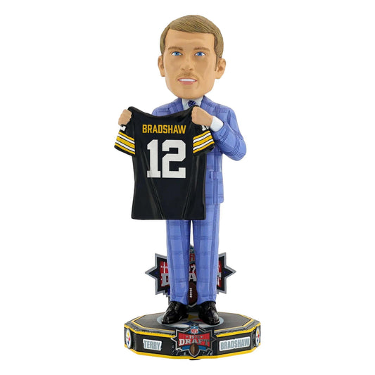 Terry Bradshaw Pittsburgh Steelers 1970 NFL Draft Pick Bobblehead