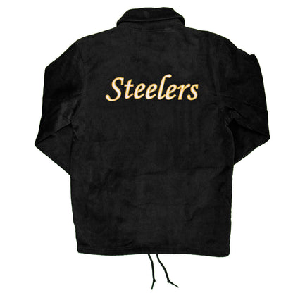 Pittsburgh Steelers Off The Bus Mitchell & Ness Corduroy Jacket