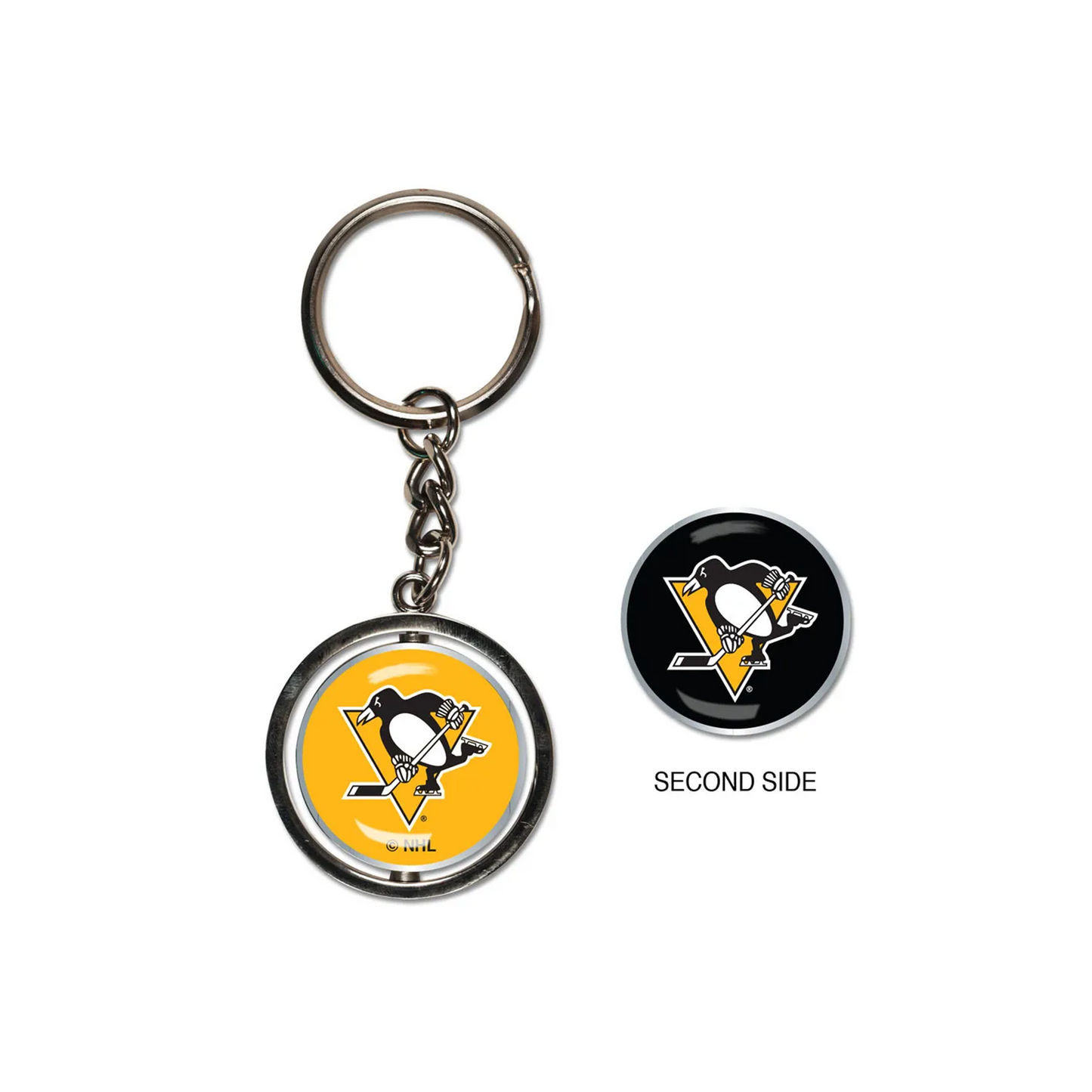 Pittsburgh Penguins Spinner Key Ring