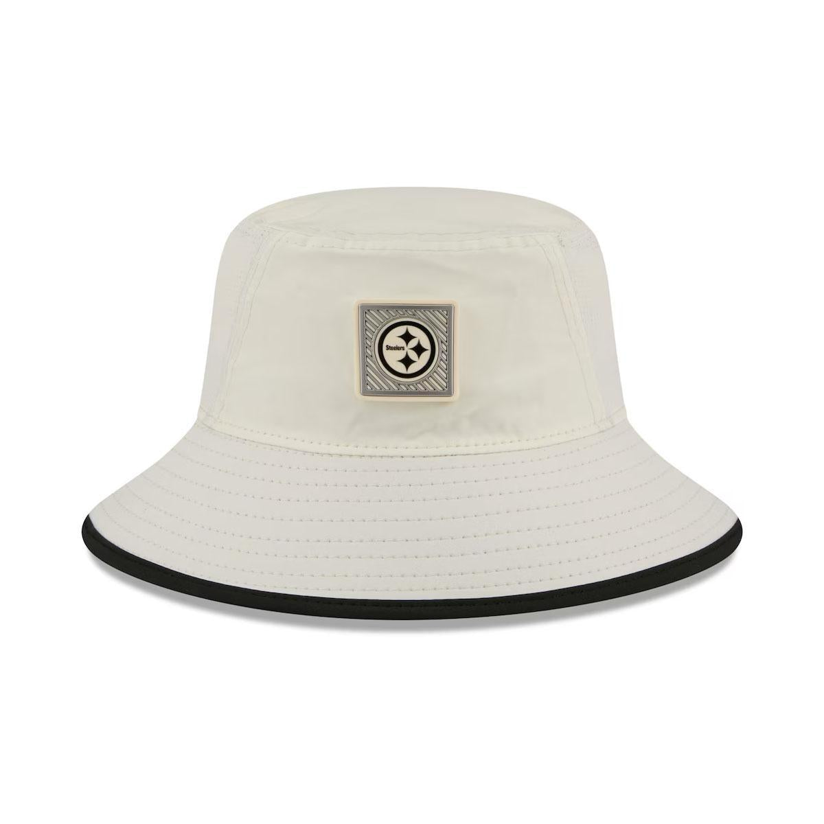 Pittsburgh Steelers 2026 NFL Training Camp Cream/Black Sport Bucket Hat