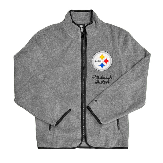 Pittsburgh Steelers Women's Full Zip Fleece Jacket
