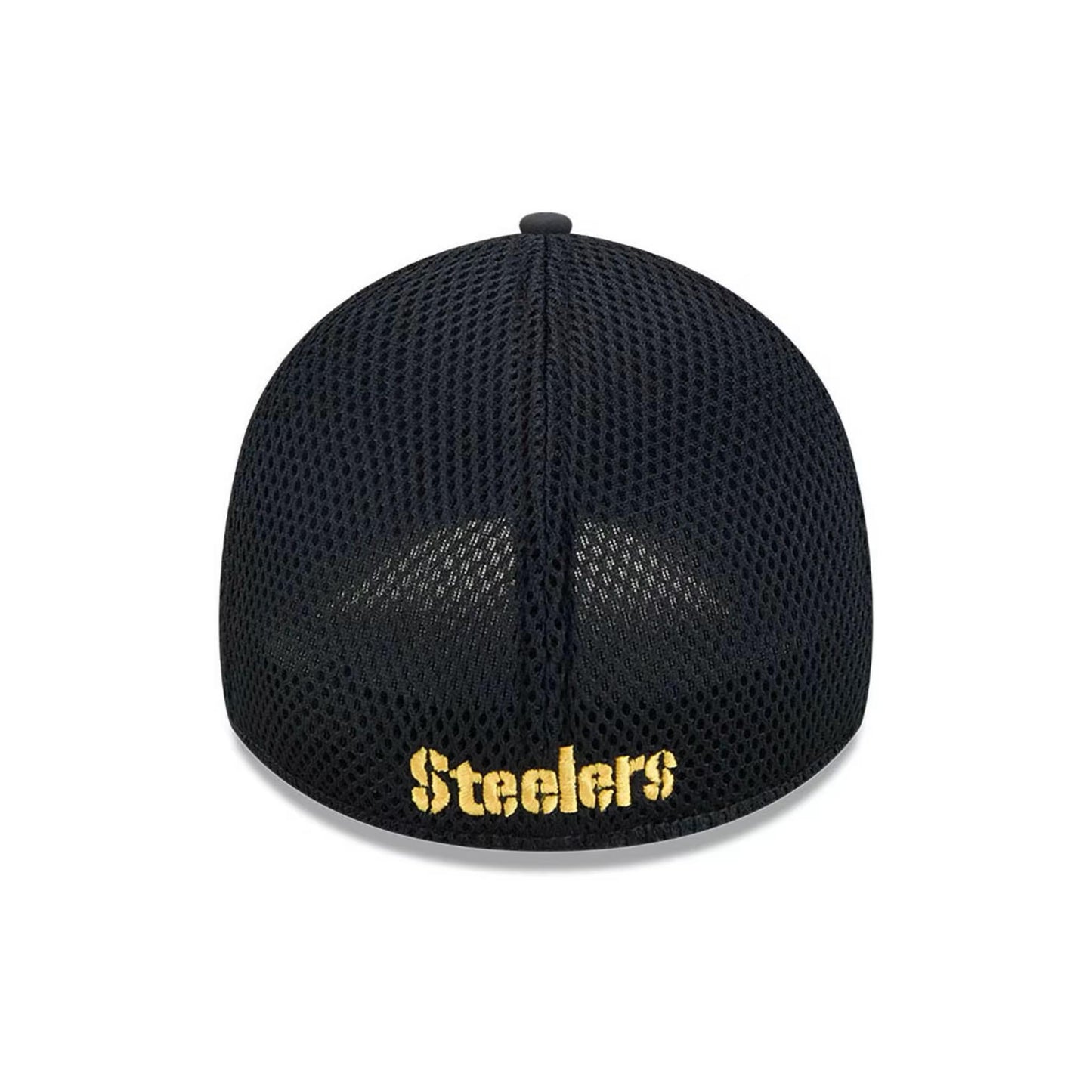 New Era Pittsburgh Steelers Mens Black Team Tone 39THIRTY Flex Hat