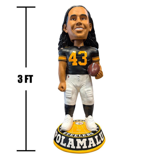 3' Troy Polamalu #43 Limited Edition Bobblehead