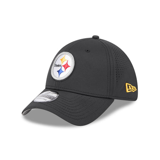 Pittsburgh Steelers New Era Perforated 39THIRTY Flex Fit Hat