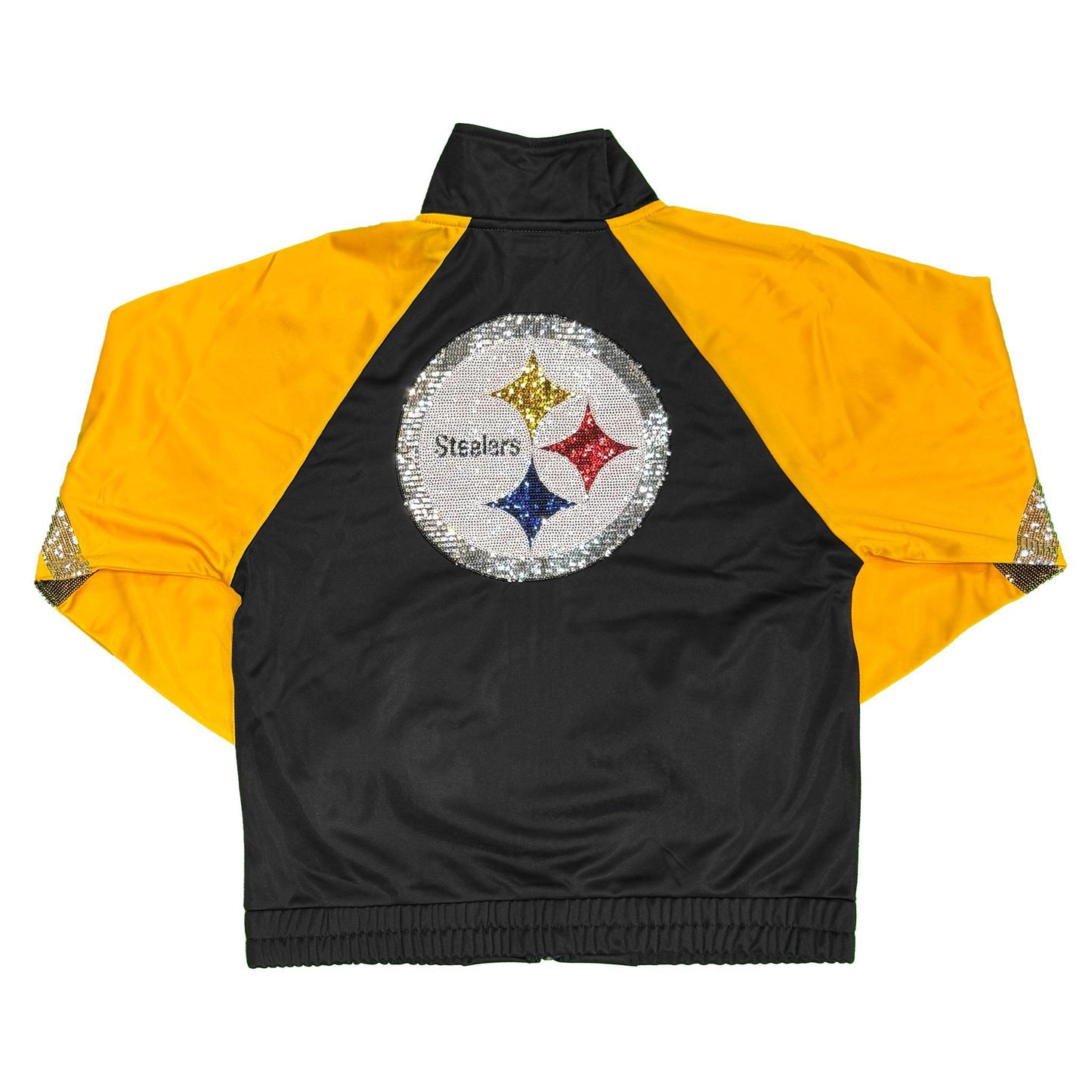 Pittsburgh Steelers Women's Zip-Up Sequin Jacket