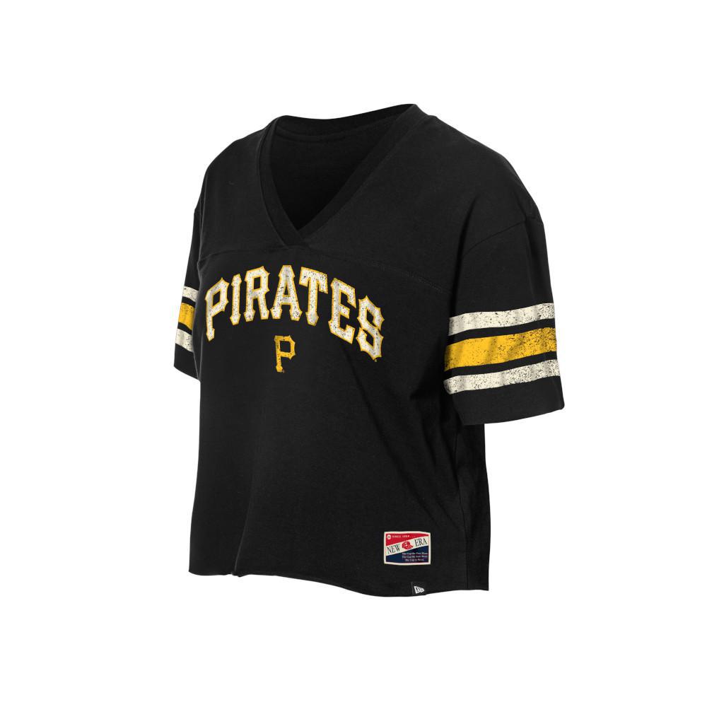 Pittsburgh Pirates Women's Distressed Wordmark Tee