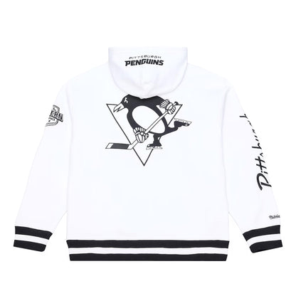 Pittsburgh Penguins Arctic White Fleece Hoodie