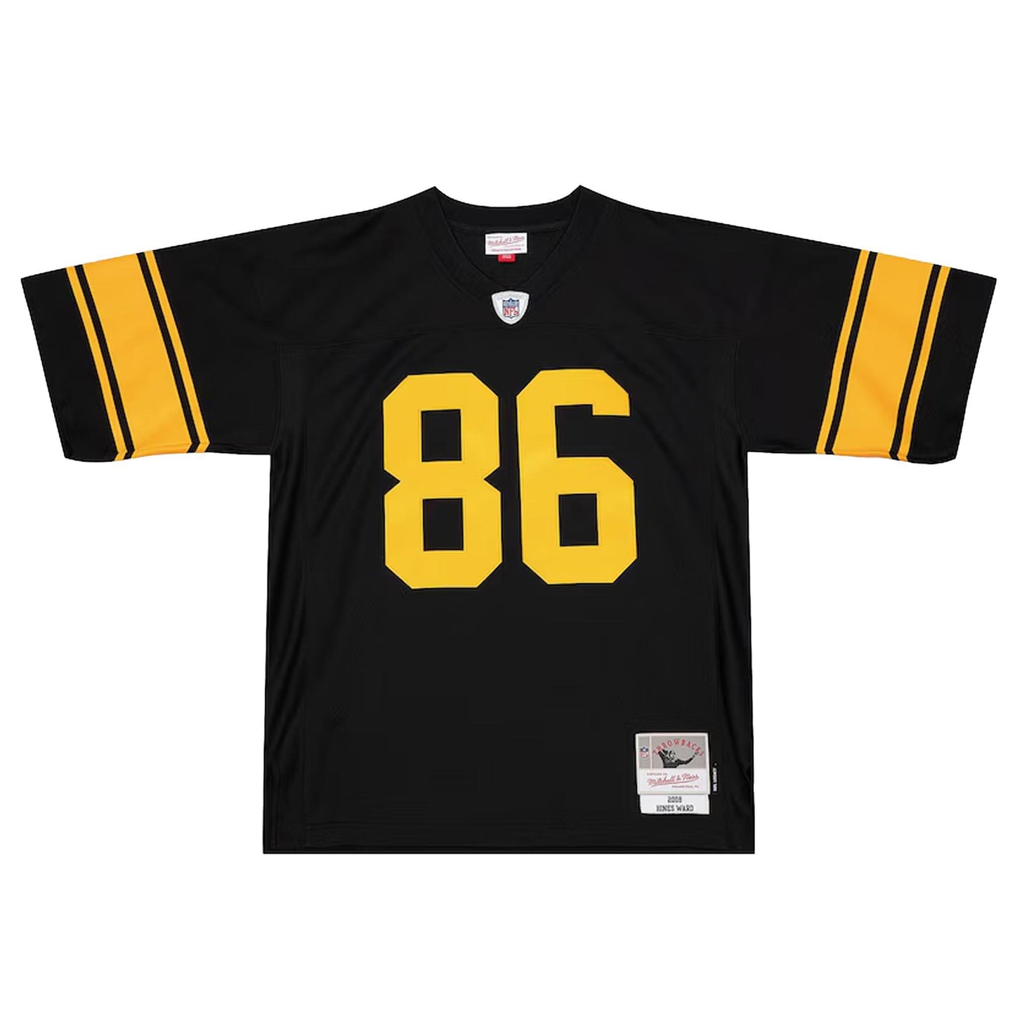 Hines Ward #86 Mitchell & Ness Throwbacks 2008 NFL Legacy Jersey