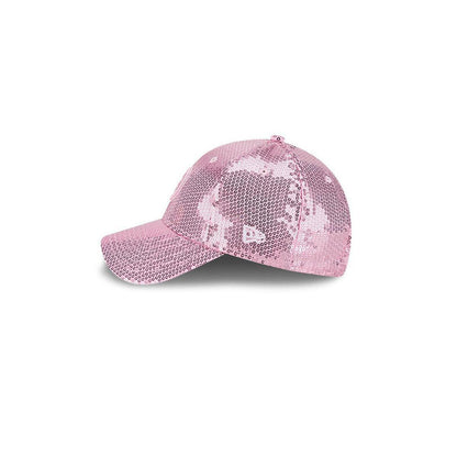 Pittsburgh Steelers Girl's 9FORTY Pink Sequin Adjustable Hat