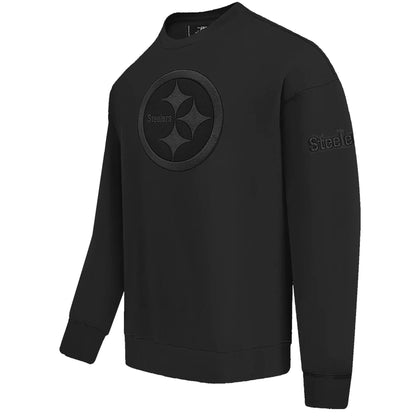 Pittsburgh Steelers Pro Standard Blackout Pullover Sweatshirt