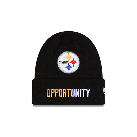 Pittsburgh Steelers New Era Inspire Change Opportunity Sideline Knit Hat