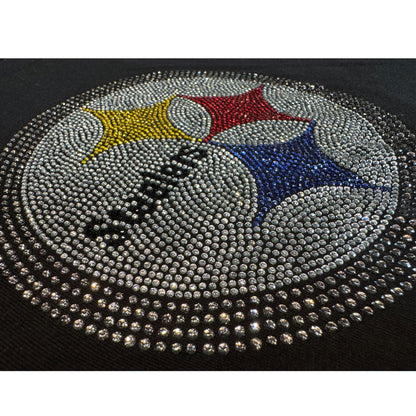 Womens Pittsburgh Steelers Gemstone Top