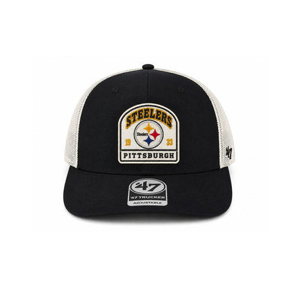 Pittsburgh Steelers Headstone '47 Adjustable Trucker