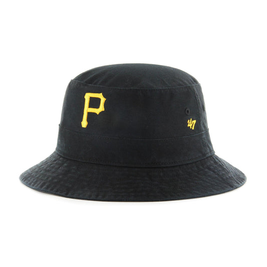 Pittsburgh Pirates '47 Black Primary Bucket Hat