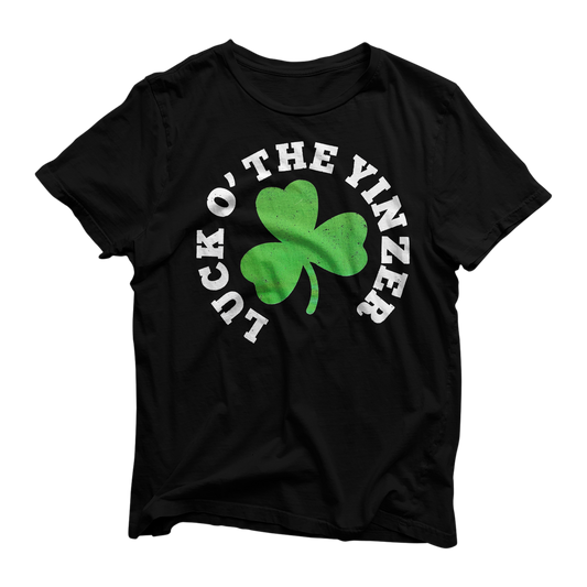 Luck O' The Yinzer x Black Tee