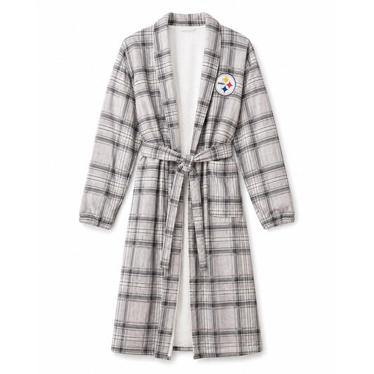 Pittsburgh Steelers Lightweight Flannel Robe