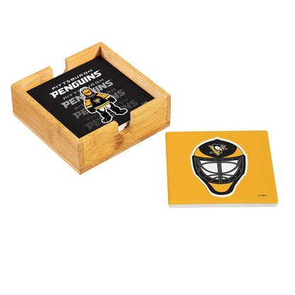 Pittsburgh Penguins Ceramic Coasters Set