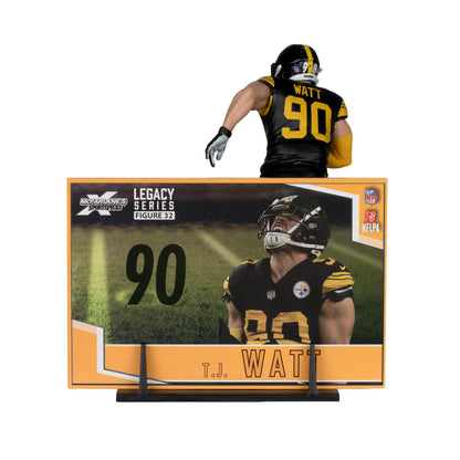 Pittsburgh Steelers TJ Watt w/Color Rush Uniform NFL 7" Figure