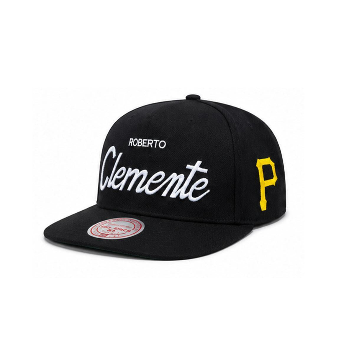 Mitchell & Ness Pittsburgh Pirates Roberto Clemente Script Pro Snapback