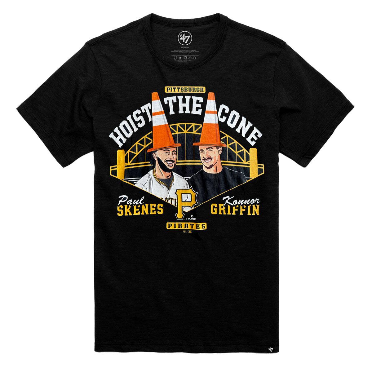 Pittsburgh Pirates Skenes x Griffin Hoist The Cone Tee