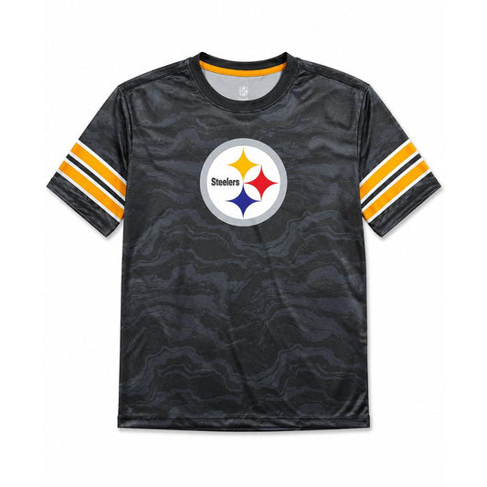 Pittsburgh Steelers Youth Wave Sublimated Tee