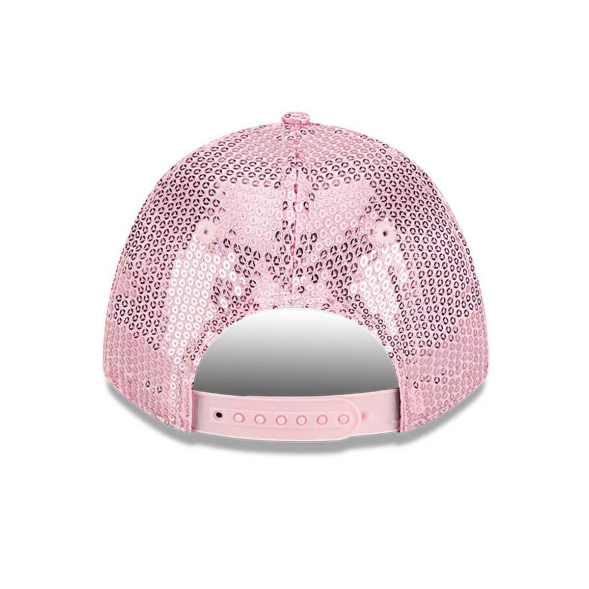 Pittsburgh Pirates Pink Sequin 9FORTY M Crown Women's Adjustable Hat