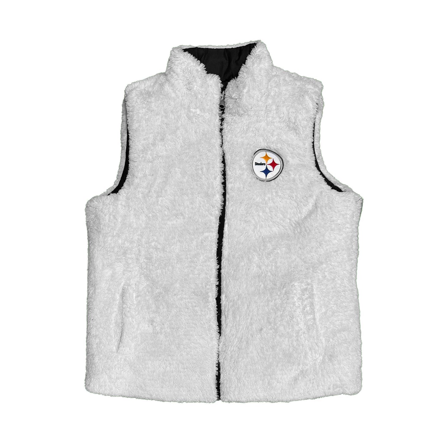 Pittsburgh Steelers Women's Reversible Puff Vest