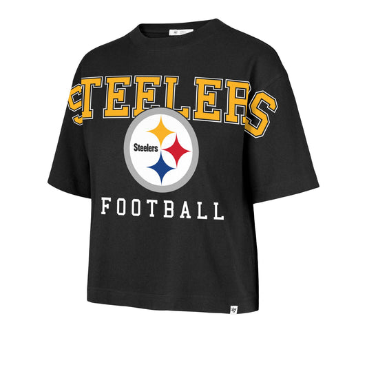 Pittsburgh Steelers '47 Women's Cropped Boxy Tee
